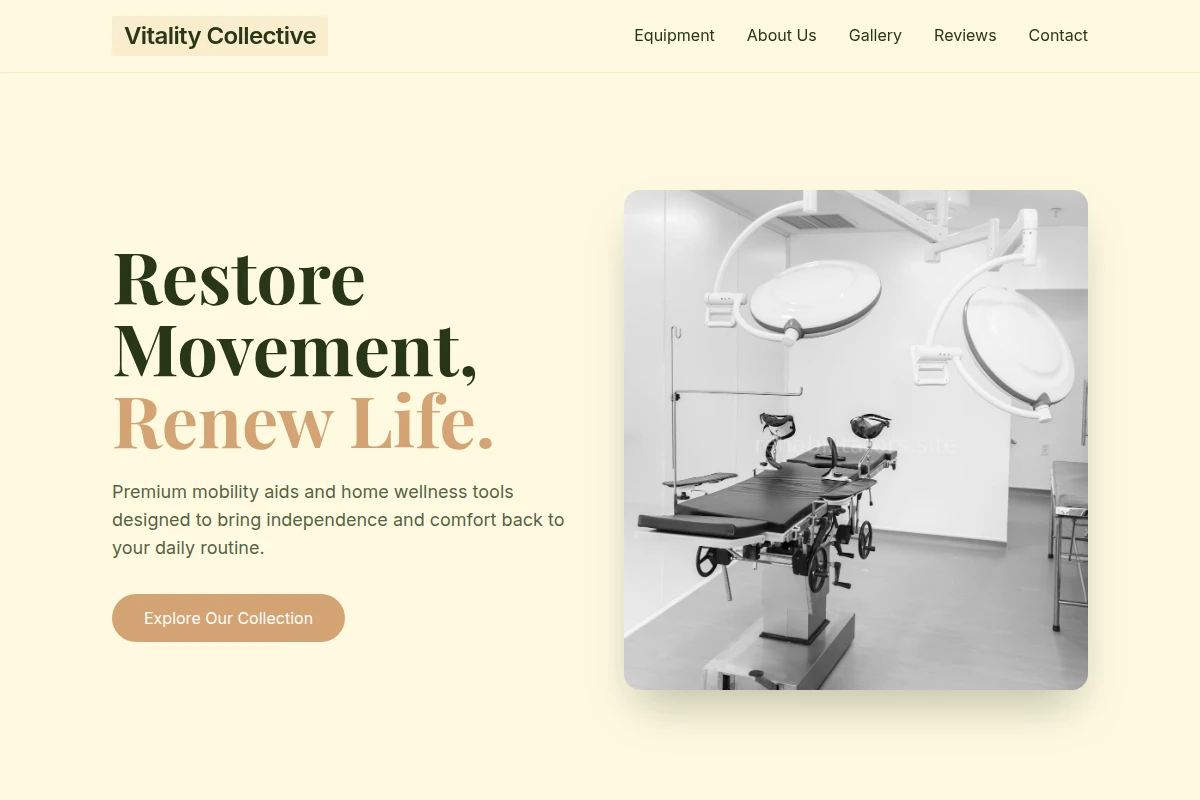 Alignment Medical Equipment